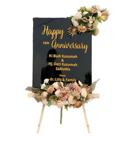 Papan Bunga Akrilik Antapani