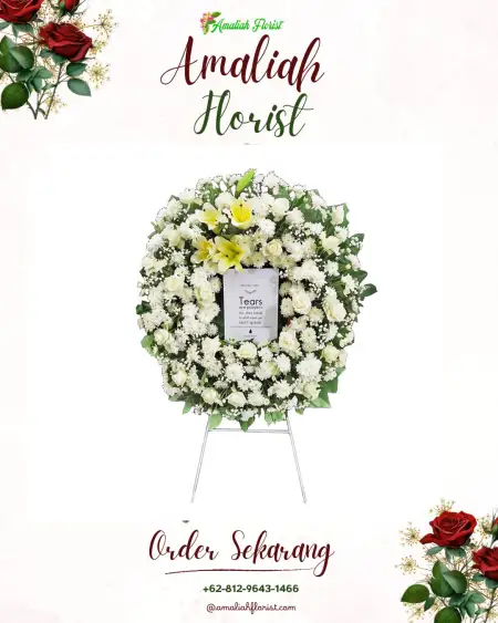 Krans Bunga Duka Antapani