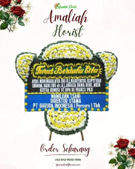 Papan Bunga Duka Antapani